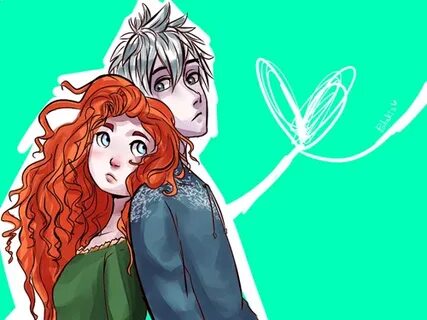 Fan art) Merida, Rapunzel, Jack et Hiccup - The Big Four - P