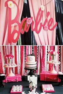 Fashion Runway Stylish PINK Barbie Party Barbie birthday par