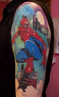 Image result for spiderman tattoo designs Spiderman tattoo, 