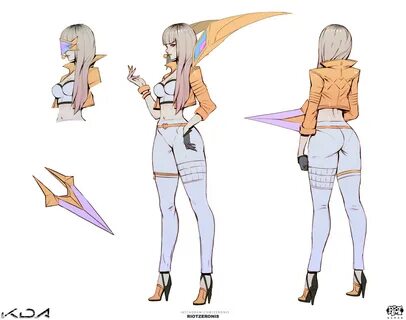 Zeronis - K/DA - Official Concept Art from League of Legends