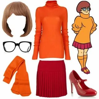 Made to Order Halloween Costume Velma Outfit Scooby Doo Cosp