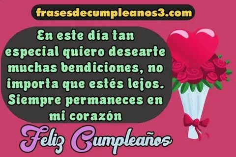 95) Frases y Mensajes de cumpleaños para una SOBRINA