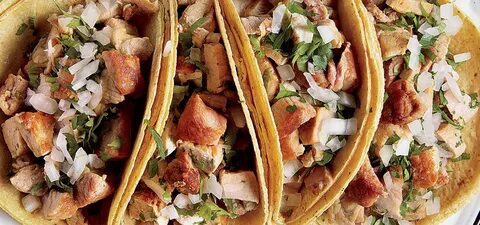 Tacos de Carnitas Bajas en Grasa Chef Oropeza