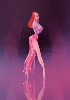 ArtStation - fan art Jessica Rabbit