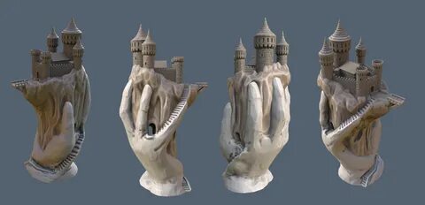 Abode of the Hand free 3D model 3D printable CGTrader