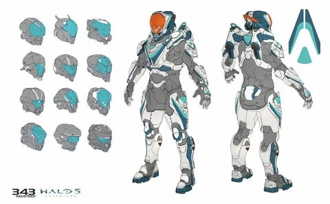 Freebooter MP armor for Halo 5 Guardians, Sam Brown Concept 
