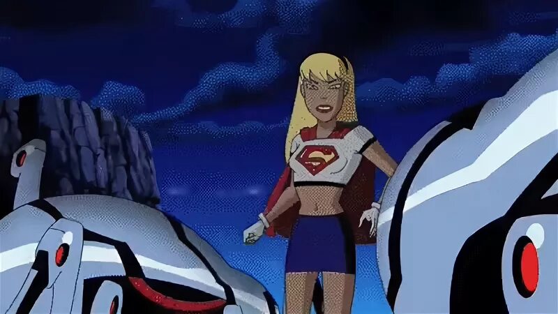 Superman & Supergirl Heat Vision on Make a GIF