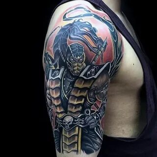 70 Mortal Kombat Tattoos For Men - Gaming Ink Design Ideas