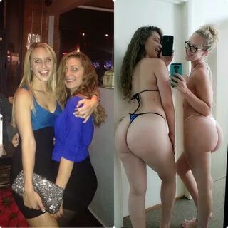 Pornstar Ginger Banks & her webcam sister Emma Banks' big as