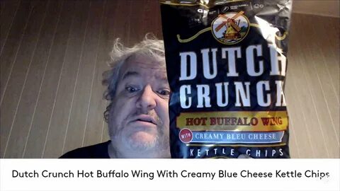 Old Dutch Crunch Hot Buffalo Wing With Creamy Bleu Cheese Ke