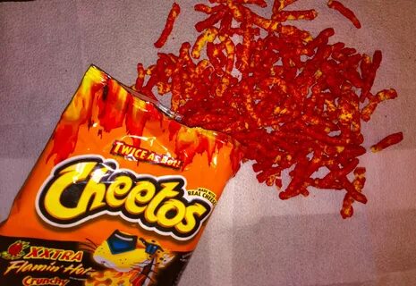 Cheetos Crunchy xxtra flaming hot