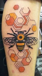 High Votltage Tattoo " Mark Fanara " Galleries Honeycomb tat