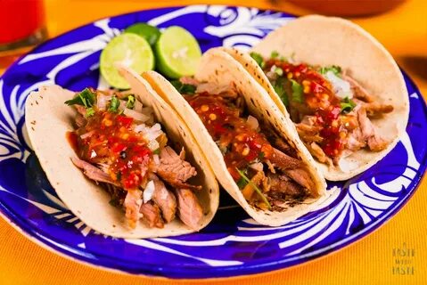 Tacos de carnitas de puerco - Receta mexicana - YouTube