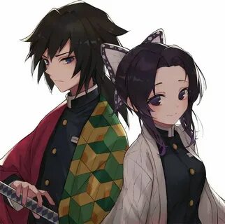 shinobu kocho and giyu tomioka Personagens de anime, Casal a