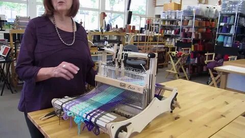 Basics of 4 Harness Weaving with Erica Loom by Louet - YouTu
