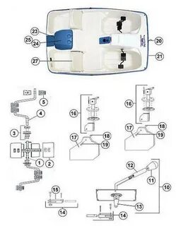 Sun Dolphin Boat Parts 9 Images - Laguna 5 Seater Pedal Boat