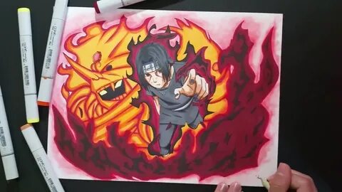 ITACHI'S SUSANO'O ZainArtz Speed Drawing - YouTube