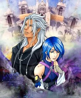 XEMNAS x AQUA: It's been a long time...my friend 2 by Lady-V