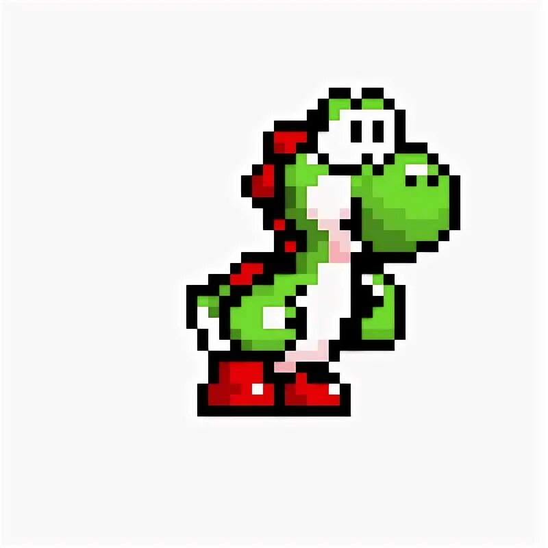 yoshi pixel - Google zoeken Concept art characters, Pixel ar