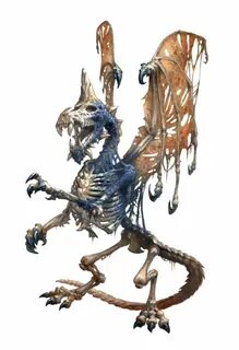 Undead Dragon Dracolich - Pathfinder PFRPG DND D&D 3.5 5th e