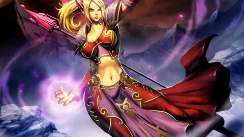 women, PC gaming, Blood Elf Wallpapers HD / Desktop and Mobi