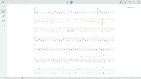 Bonfire - Hot To Rock guitar tab in browser - YouTube