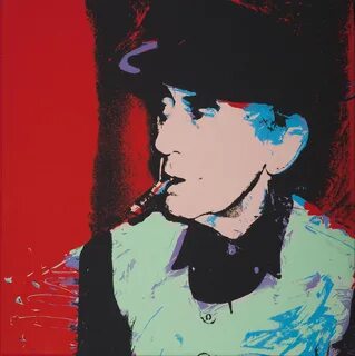 Andy Warhol Man Ray (1974) MutualArt