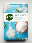 Отзыв о Соль морская 4-Life йодированная пищевая Вполне дово