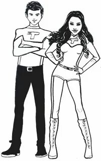 Five Cool Thundermans Coloring Pages for Children Coloring p