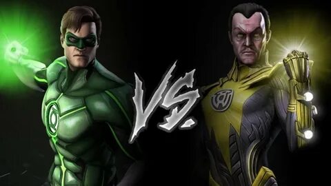 Injustice Gods Among Us - Green Lantern Vs. Sinestro (VERY H
