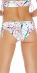 LSpace Womens Ella Paisley Perfect Bikini Bottoms Clothing &
