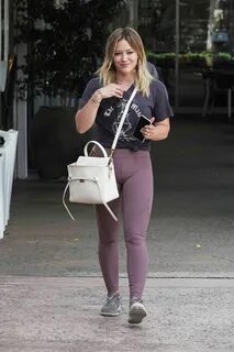 Hilary Duff in Tights - Switch Boutique in Bel-Air 09/09/201