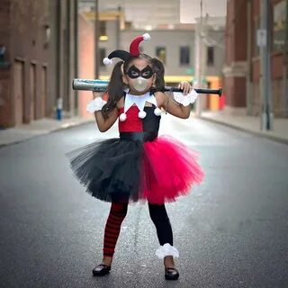 Girls Halloween Joker Costume - Girl's Costumes - Kid's Cost