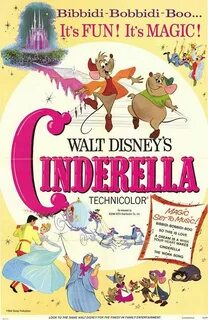 Walt Disney's Cinderella (1950) Original Theatrical Poster C