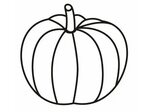 Pumpkin Outline Printable - Clipartion.com