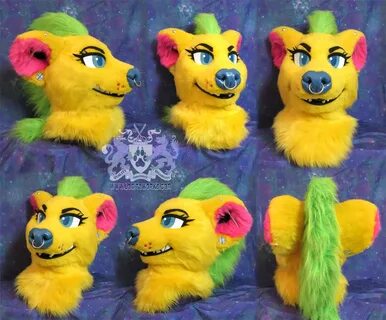 Harley Hyena Fursuit Head - Weasyl