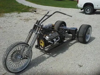 Details about V 8 Trike Frame rolling chassis Rat Rod Hot Ro