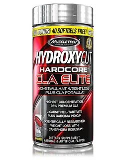 Hydroxycut Hardcore Cla Elite Carnitine & Non Stimulant, Wei