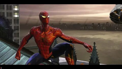 Spider-Man: Web of Shadows - Бой у церкви - YouTube
