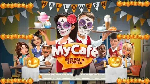 MY CAFE : HOW TO UPGRADE LEVEL FASTLY (HALLOWEEN VERSION) - 