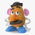 Mr Potato Head 3D Model Download #90892578 Pond5 Mr potato h