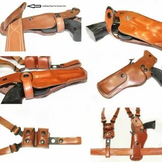 Vertical Shoulder Holster Fits Ruger LCRx 22LR/ 22WMR/ 38 Sp