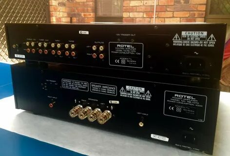 FS: Rotel RC 1070 Pre-Amp and RB 1070 Power Amp - Stereo, Ho