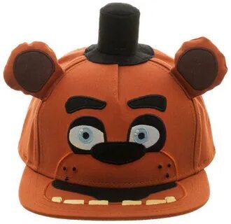 Five Nights At Freddy's Fazbear Plush Snapback Hat - ToyHo.c