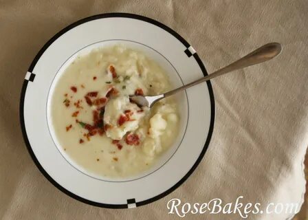 Cream Cheese Potato Soup Recipe (With images) Cream cheese p