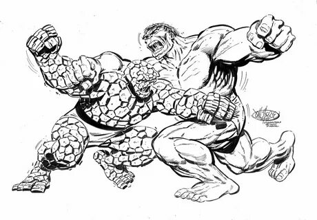 John Byrne Draws... : Photo Hulk art, John byrne, Comic art 
