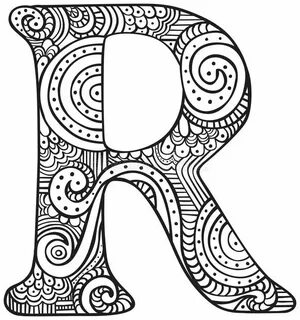 Best Tangle Art Best Hand Drawn Zentangle Style Letters Stoc