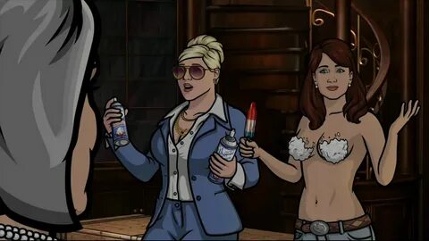 Cherlene Screencap from Archer (3) Spinning Piledriver