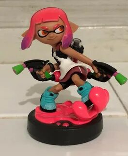 Splatoon Amiibo Review-Splatoon 2 Inkling Girl Splatoon Amin