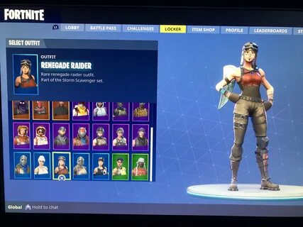 SOLD - Selling Account, Renegade Raider, Christmas Skins, Ra